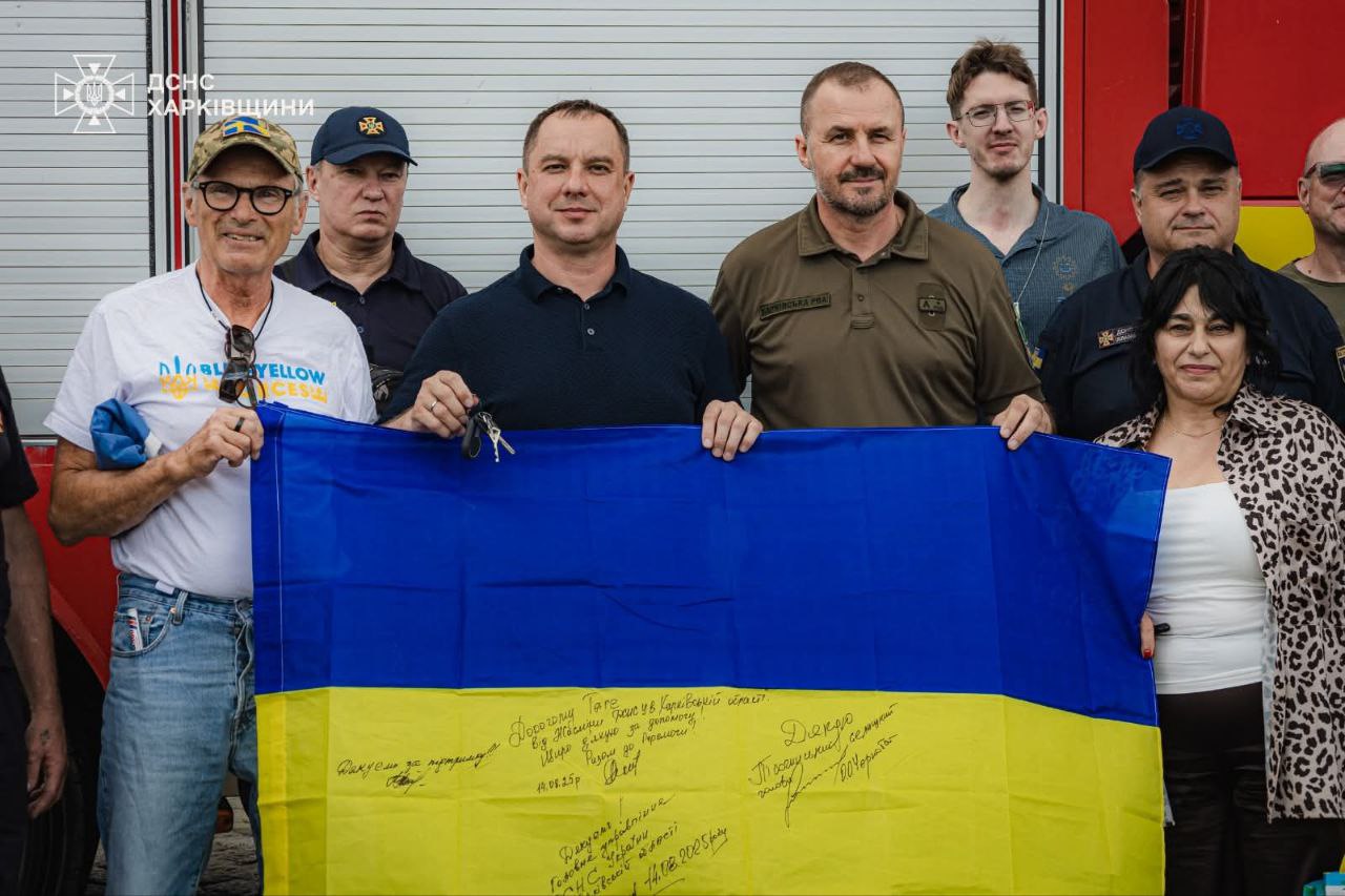 Шведські партнери допомогли харківським пожежникам
